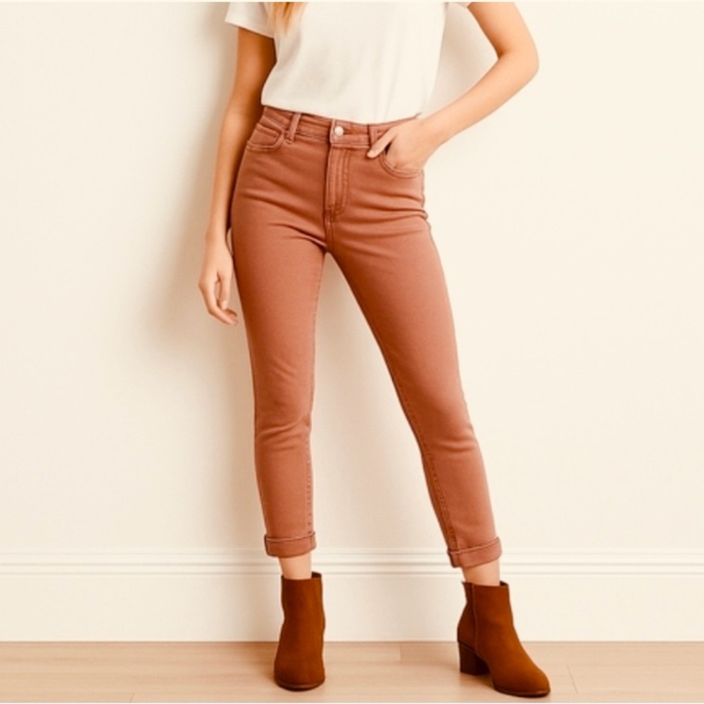KENSIE Rose Effortless Ankle Denim Jeans~ Mid Rise Skinny ~ Size 8/29